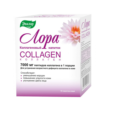 Collagen uống Lora tiêu chuẩn Thụy Sỹ bổ sung axit hyaluronic trẻ hóa da cho làn da sáng mịn và tươi trẻ