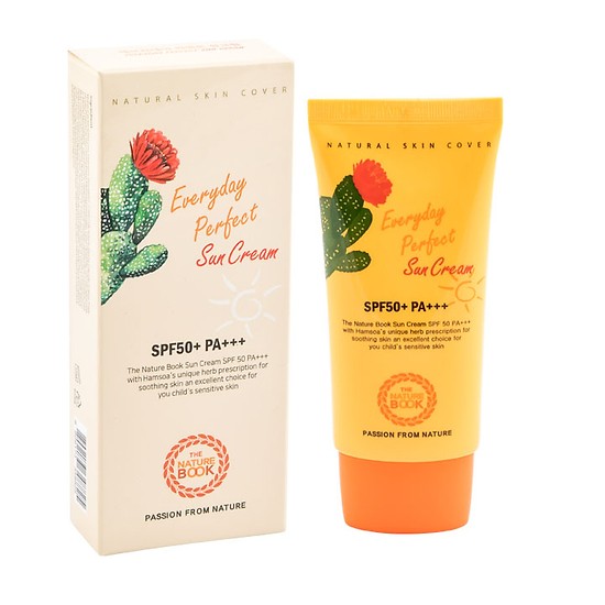 Kem chống nắng The Nature Book -  Everyday Perfect Sun Cream