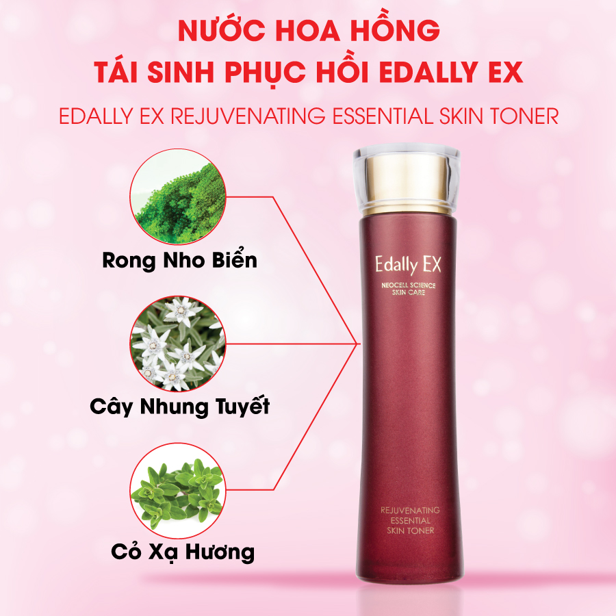 NƯỚC HOA HỒNG TÁI SINH PHỤC HỒI EDALLY - Edally EX Rejuvenating Essential Skin Toner - 49